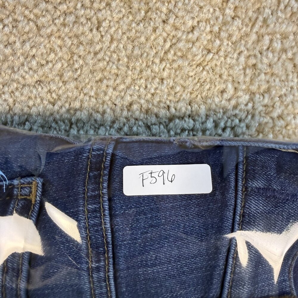 Madewell Roadtripper 10 Inch High Rise Skinny Jeans Womens Size 24 Blue F596 - Picture 14 of 14